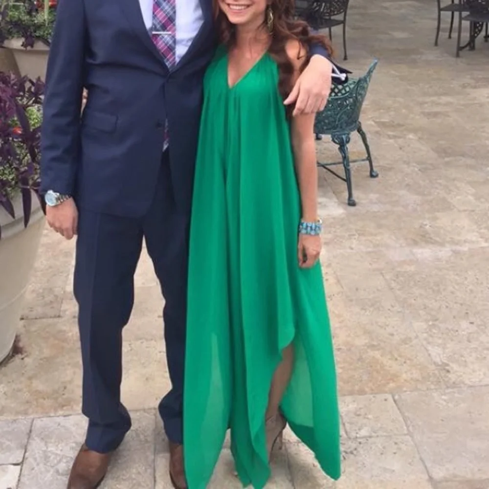 **HOST PICK** Michael Kors Green Maxi Gown